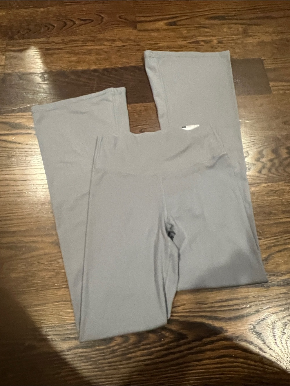 PINK Victoria's Secret Girls' Light Gray Leggings